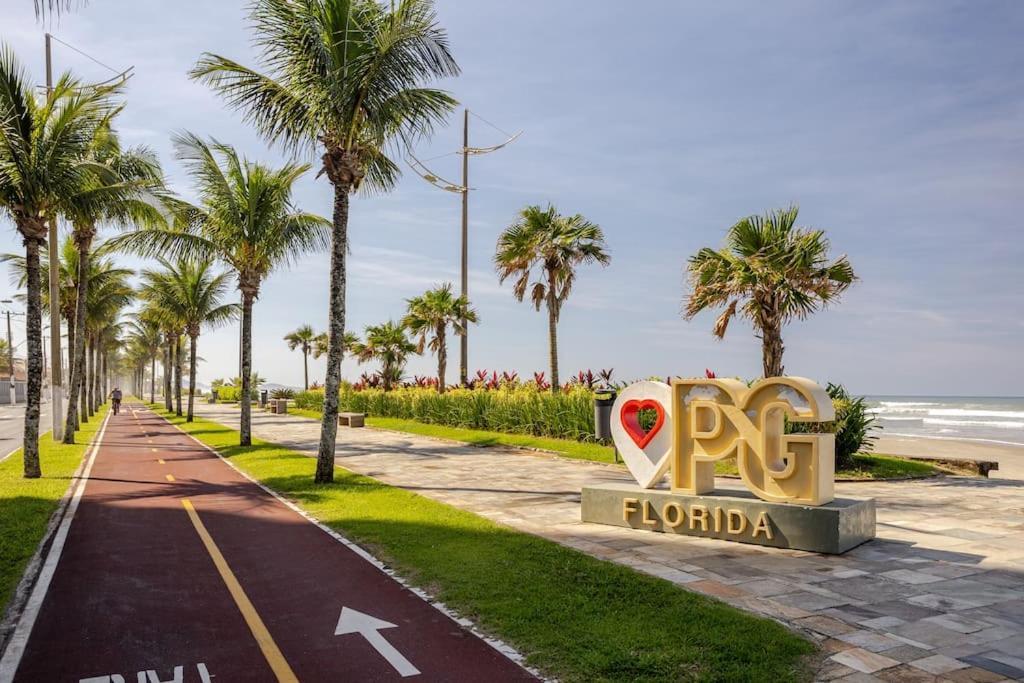 Apartamento Frente Para O Mar 6 Pessoas Com Estacionamento Praia Grande  Ngoại thất bức ảnh