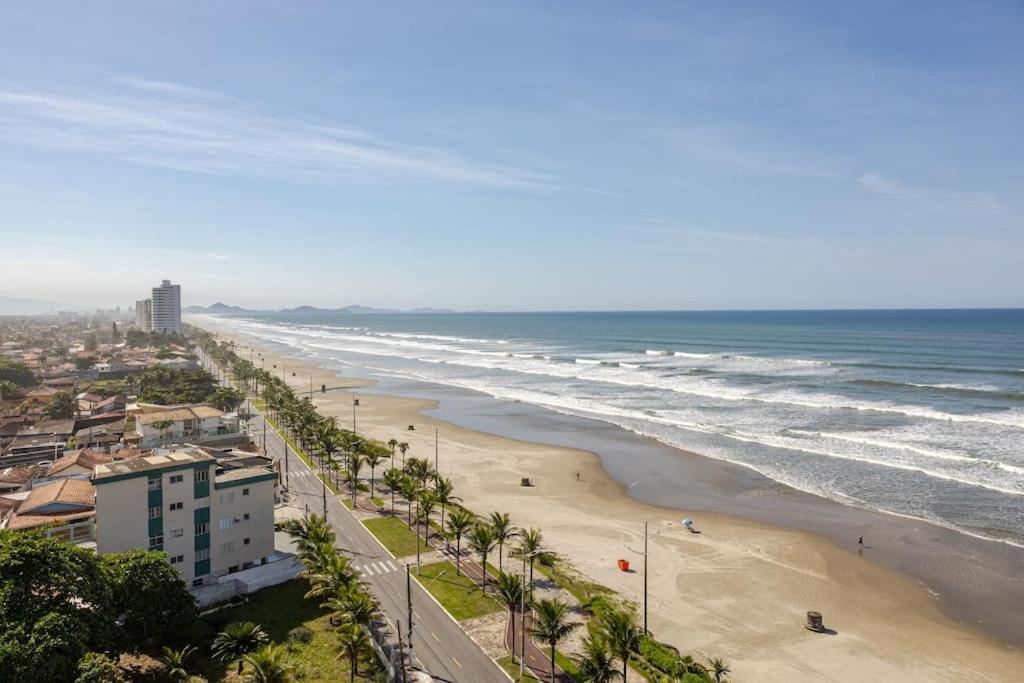 Apartamento Frente Para O Mar 6 Pessoas Com Estacionamento Praia Grande  Ngoại thất bức ảnh